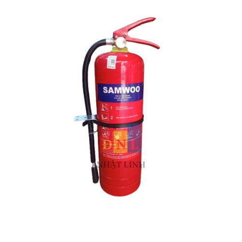 Bình chữa cháy bột BC 4kg Samwoo MFZ4 (Có kiểm định)